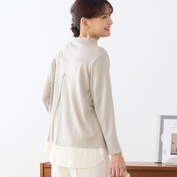 ロブジェ（LOBJIE）/【日本製】バックスリットプルオーバー 日本製】バックスリットプルオーバー | ロブジェ(LOBJIE) | マルイ