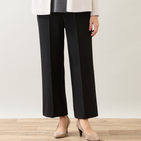 あったか素材・洗える・S～LLサイズ】ベーシックイージーパンツ