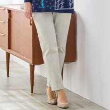 【あったか素材・洗える・S～LLサイズ】ベーシックイージーパンツ