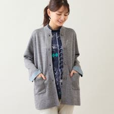 ニットジャケット