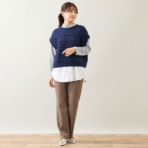 洗える・S～LLサイズ】ストレッチデニムパンツ | ロブジェ(LOBJIE