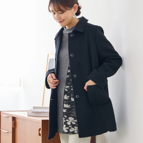 ロブジェ（LOBJIE）/ステンカラーシャギーコート ステンカラーシャギーコート | ロブジェ(LOBJIE) | マルイウェブチャネル