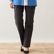 【洗える・暖パン・S～LLサイズ】裏起毛イージーパンツ