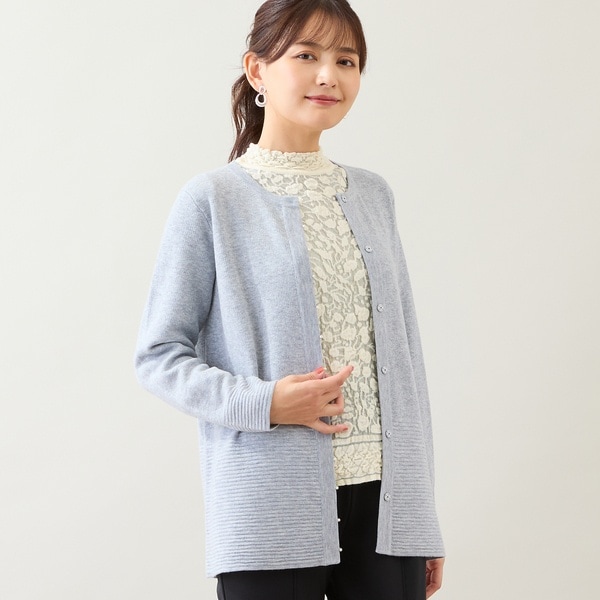 アンサンブル可】Vネックニットカーディガン | ロブジェ(LOBJIE