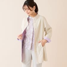 スタンドカラーボンディングコート