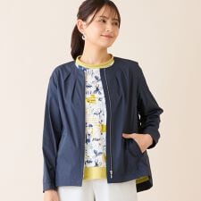【花粉対策】ノーカラージャケット