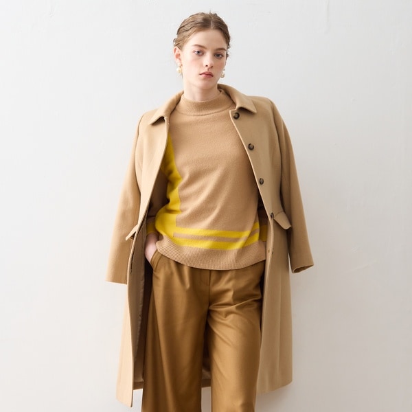 美品★NOBLE COLOMBOステンカラーマキシコート COLOMBOステンカラーマキシコート | ノーブル(Noble) | マルイ