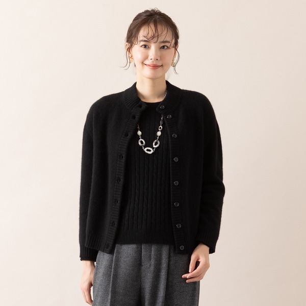 フェザーヤーンリバーカーディガン | ジョルジュ・レッシュ(GEORGES