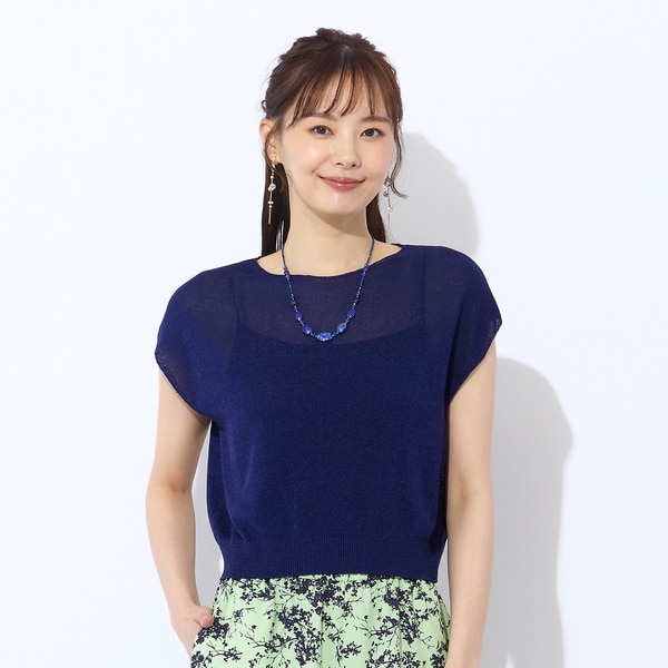 リリアンビューティ Liliane Burty ハイゲージハイネックニット