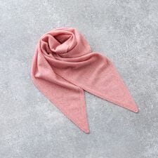 無地カシミヤニットストール