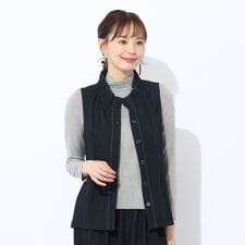 【洗える/セットアップ対応】マットツイルベスト