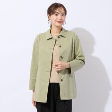 リリアンビューティ エクラ(Liliane Burty ECLAT)の【はっ水】ツイルステンカラーライトコート