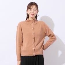 【アンサンブル対応】カシミヤニットカーディガン