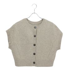 リリアンビューティ エクラ(Liliane Burty ECLAT)のリバーシブルニットベスト