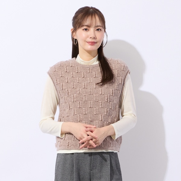 YANYAN/ヤンヤン　Linen Mabo VEST サイズM YANYAN/ヤンヤン Linen Mabo VEST サイズM YANYAN/ヤンヤン Linen Mabo