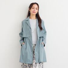 【吸汗速乾】ミニテーラードコート