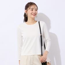 【洗える】綿100％無地Tシャツ