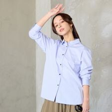 【洗える】接触冷感・UVカットブラウス