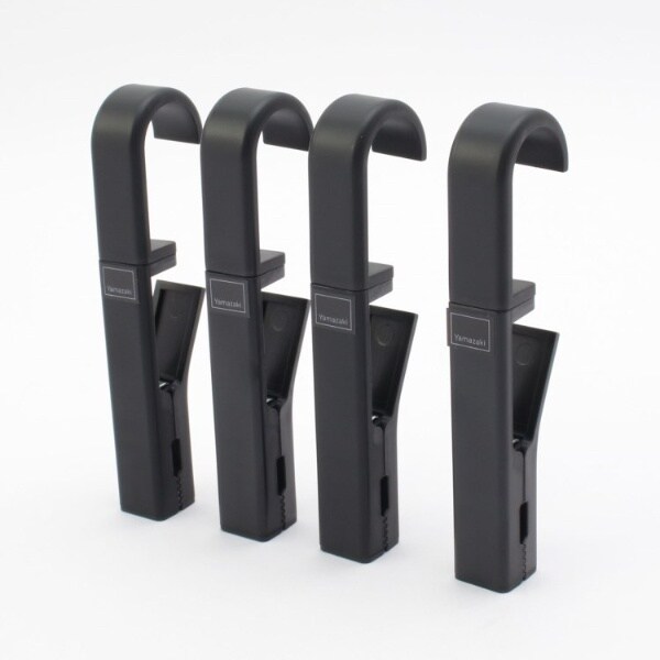 tower (タワー) 回転式ハンギングクリップ4個組 BK | 212キッチン