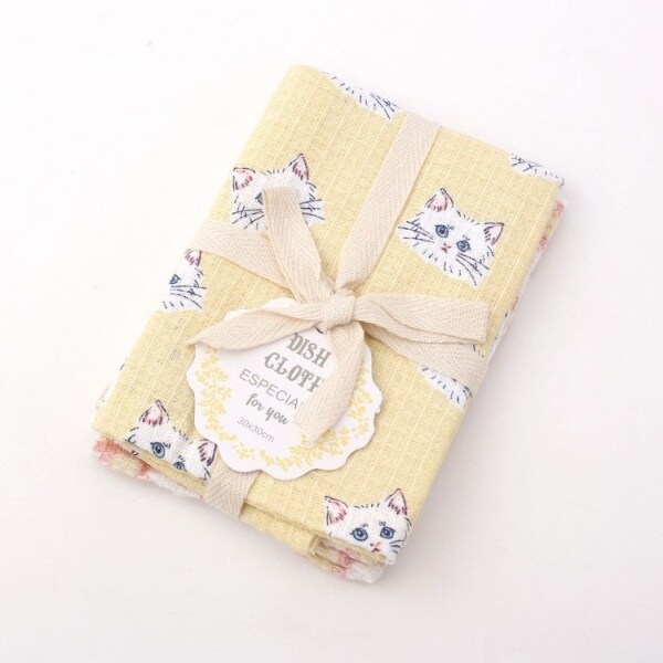 至上 キティ ディッシュクロス 2p Ye 212キッチンストア
