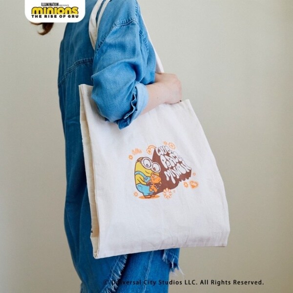 エコバッグ二層トートバッグ ＜ミニオンズ フィーバー＞ | 212