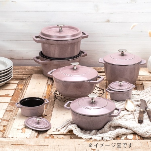 STAUB ストウブ ピコ・ココット ラウンド 20cm シフォンローズ | 212