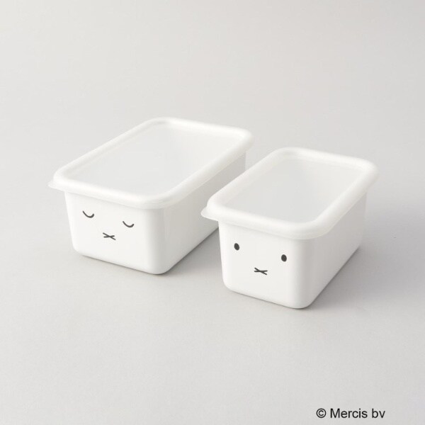 ミッフィーフェイス 深型角容器2点セット ＜miffy ミッフィー＞ | 212