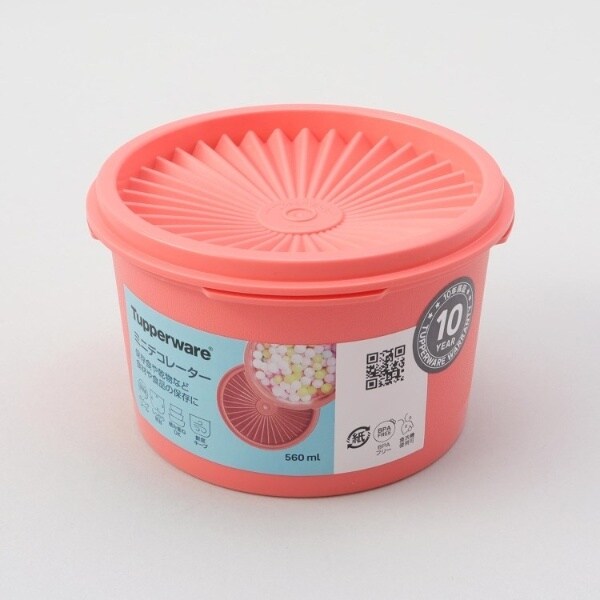 タッパーウェア　デコレーターセット　ビビットピンク ミニデコレーター ピンク ＜Tupperware タッパーウェア＞（保存