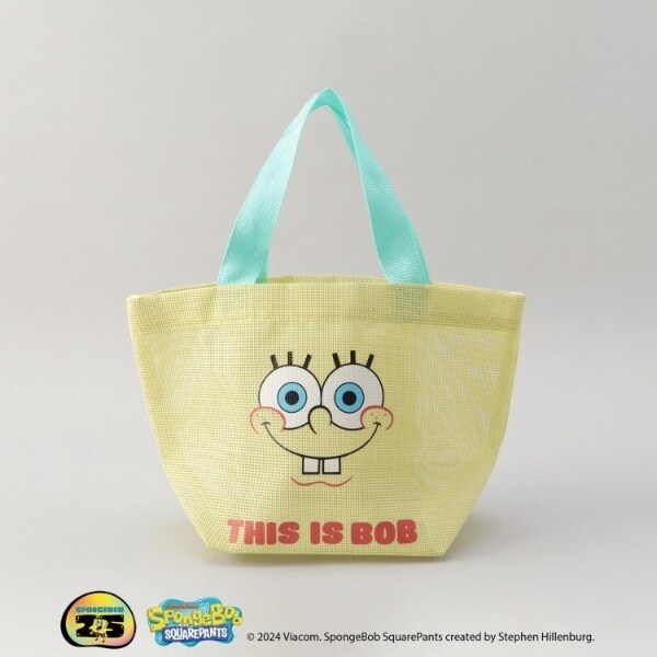 メッシュランチバッグYE ＜SPONGE BOB スポンジ・ボブ＞ | 212