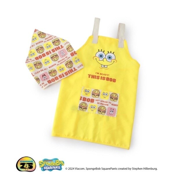 キッズエプロン ＜SPONGE BOB スポンジ・ボブ＞ | 212キッチンストア