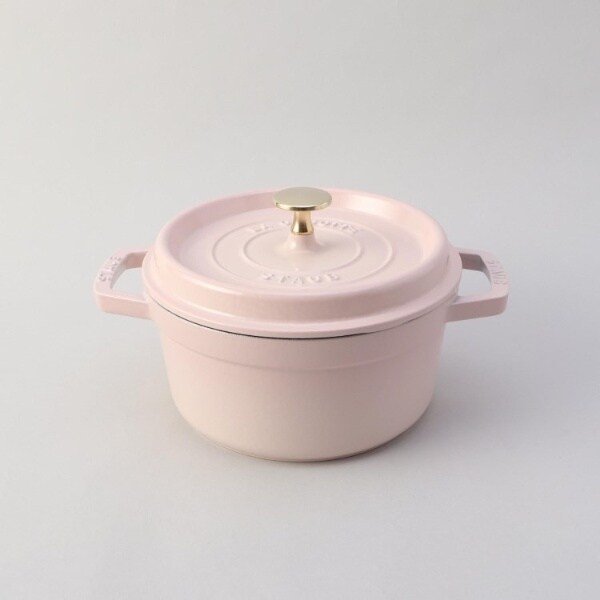 ピコ・ココット ラウンド20cm ソルベローズ ＜staub ストウブ＞ | 212