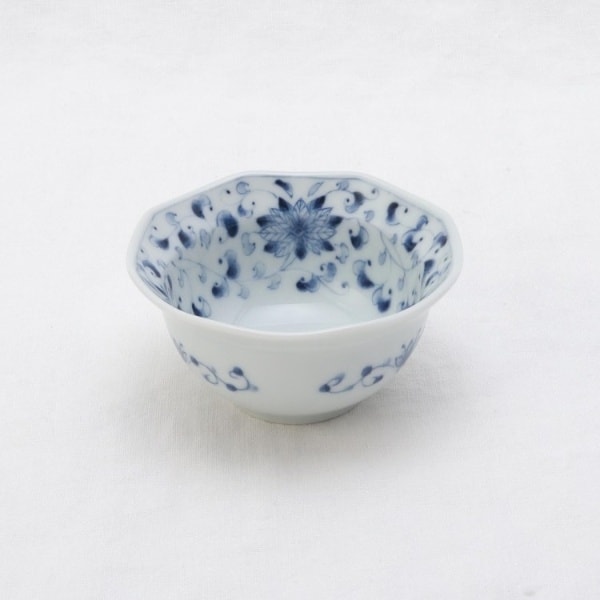 藍凛堂 八角珍味鉢 菊唐草 | 212キッチンストア(212 KITCHEN STORE