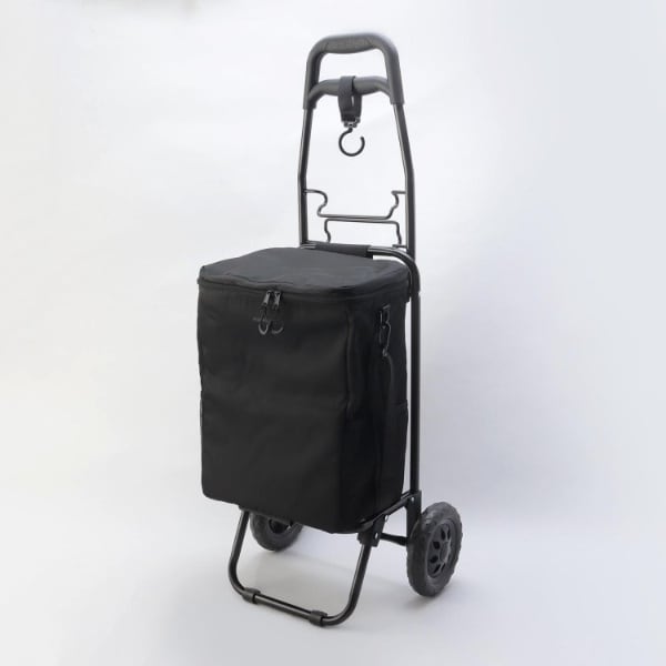 cooco クーコ　クロコ型押しキャリーカート　アルミハンドル　2way 黒 特典付 正規品2年保証 カーゴ スーツケース 機内持ち込み S