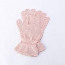 212キッチンストア(212 KITCHEN STORE)のシルク100％手袋 桃色 ＜絹屋＞