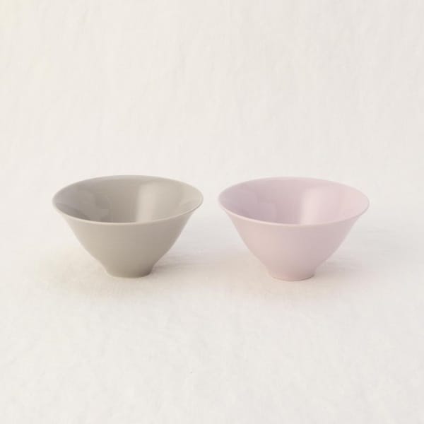 お茶碗セット グレー＆ピンク | 212キッチンストア(212 KITCHEN STORE