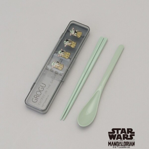 音の鳴らないコンビセット ハシ18cm グローグー ＜STAR WARS スター
