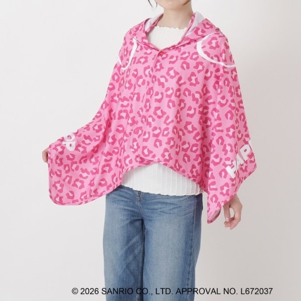 日焼けハローキティ 冷感タオルポンチョ LEOPARD PK | 212キッチン