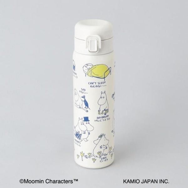 ワンプッシュステンレスボトル480ML ムーミン ＜MOOMIN ムーミン