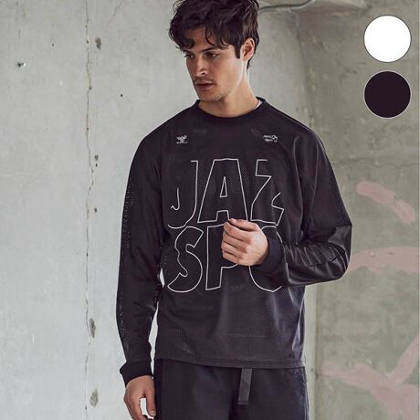 hummel(ヒュンメル)×Jazzy Sport(ジャジースポート)切替メッシュロング 