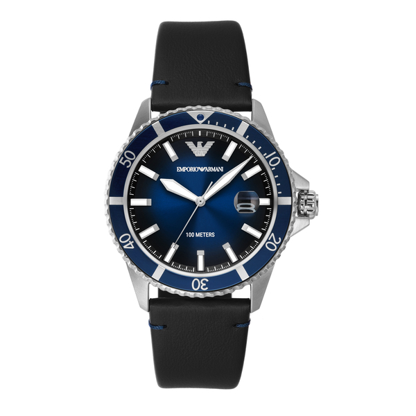 エンポリオ・アルマーニ 腕時計 クォーツ メンズ ブラック AR11516