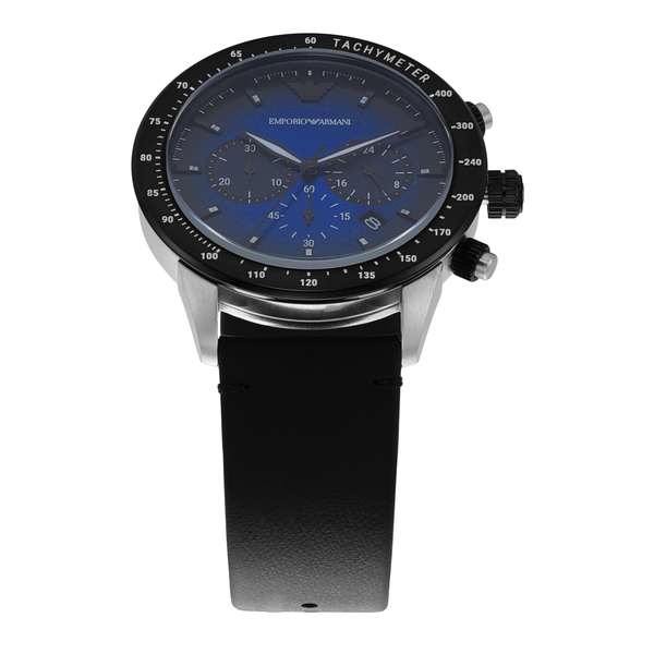 エンポリオ・アルマーニ 腕時計 クォーツ メンズ ブラック AR11522 
