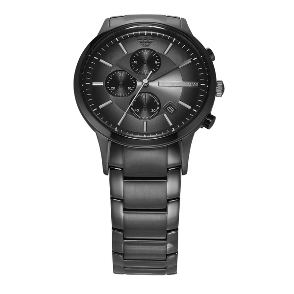エンポリオ・アルマーニ 腕時計 クォーツ メンズ ガンメタル AR11531