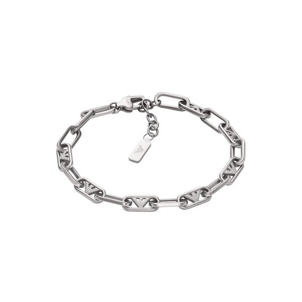 【未使用】EMPORIO ARMANI シルバーバングル エンポリオアルマーニ EMPORIO ARMANI ブレスレット バングル