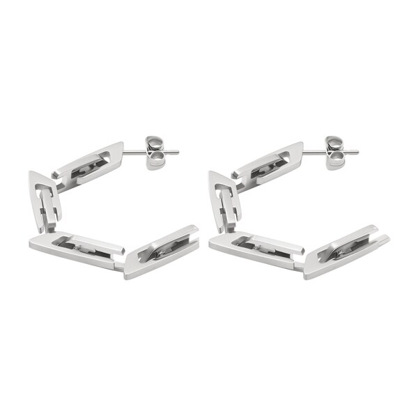 DIESEL シルバー ピアス ディーゼル アクセサリー ユニセックス ピアス シルバー