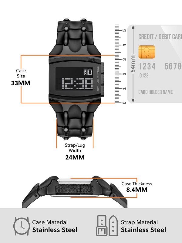 CROCO DIGI dz2156 | ディーゼル(DIESEL) | DZ2156 | ファッション通販