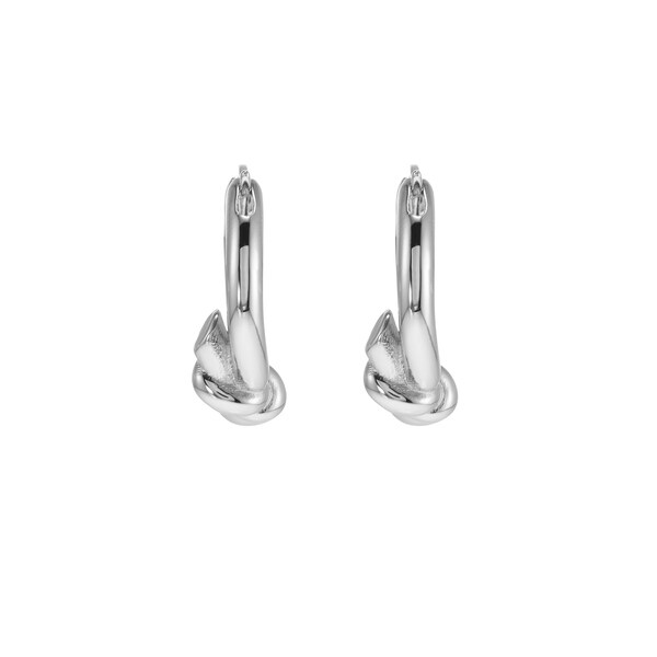 新品未使用品 DIESEL ディーゼル　フープピアス DX1447040 片耳用 ディーゼル アクセサリー メンズ ピアス シルバー DX1447040