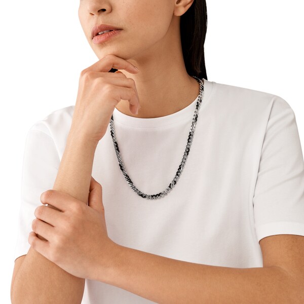 ネックレス　メンズ ディーゼル アクセサリー メンズ ネックレス シルバー DX1499931