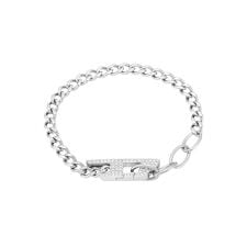 ディーゼル(DIESEL)のディーゼル アクセサリー メンズ ブレスレット シルバー DX1627040