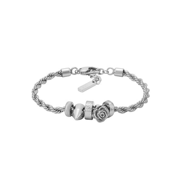 ディーゼル アクセサリー メンズ ブレスレット シルバー