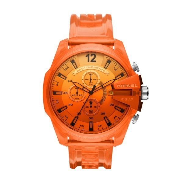 DIESEL♡オレンジ腕時計